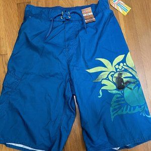 Boys Arizona Swim Shorts Blue, Boys XL 18/20 UPF 50 Sun Protection NEW
